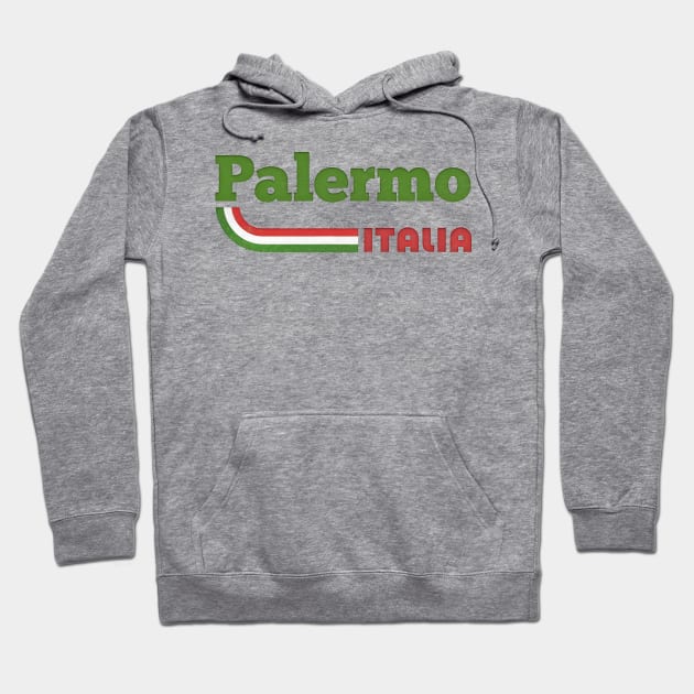 Palermo, Italia // Retro Italian Region Design Hoodie by DankFutura